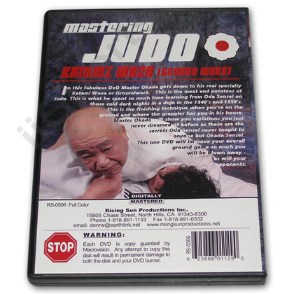 Mastering Judo #6 Katami Waza Ground DVD Toshikazu Okada
