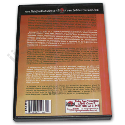 Israeli Krav Maga Kapap Gun Disarming DVD Uri Kava & Avi Nardia