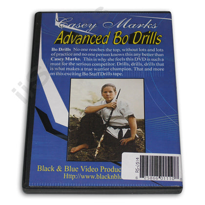 Tournament Karate Advanced Bo Staff Drills Forms DVD Casey Mark