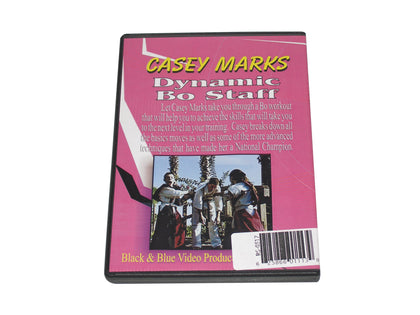 Tournament Karate Dynamic Bo Staff Techniques DVD Casey Mark