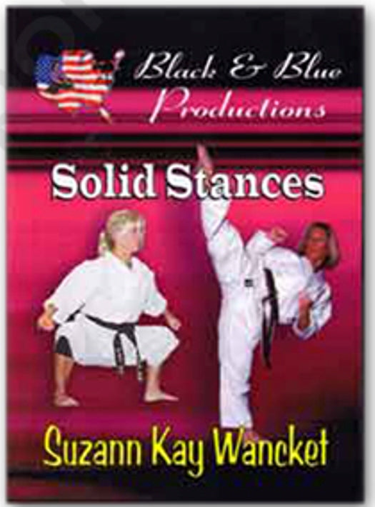 Tournament Karate Kata Forms Solid Stance Techniques DVD Suzanne Kay Wancket