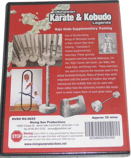 Okinawan Hojo Undo Training Karate Kobudo Legends #19 DVD