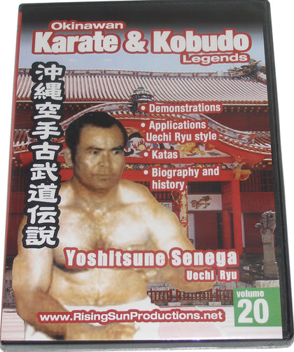 Okinawan Uechi Ryu Karate Kobudo Legends #20 DVD Yoshitsune Senega