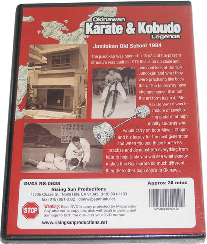 Okinawan Karate Kobudo Legends #22 DVD Jundokan Old School 1984