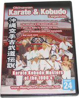 Okinawan 1900s Masters Overview Karate & Kobudo Legends #24 DVD