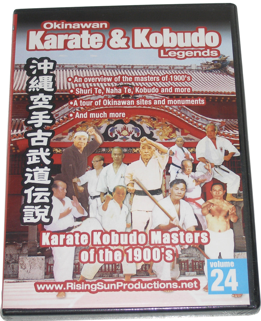 Okinawan 1900s Masters Overview Karate & Kobudo Legends #24 DVD