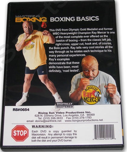 Mastering Pro Boxing Basics DVD Mercer