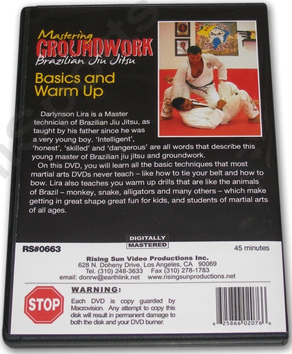 Mastering Groundwork Jiu Jitsu #1 BASICS DVD Lira