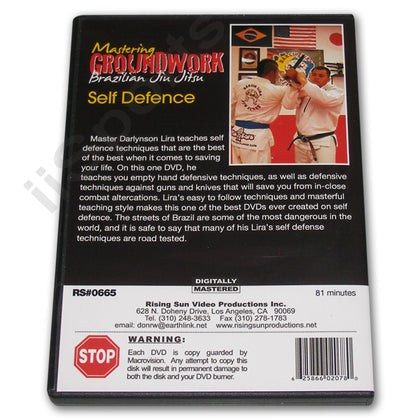 Mastering Groundwork Jiu Jitsu #3 SELF DEFENSE DVD Darlynson Lira