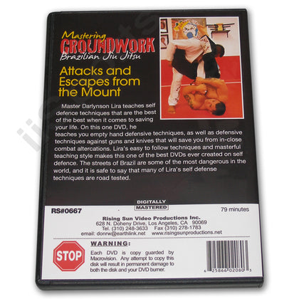 Mastering Groundwork Jiu Jitsu $5 ATTACKS ESCAPES DVD Lira
