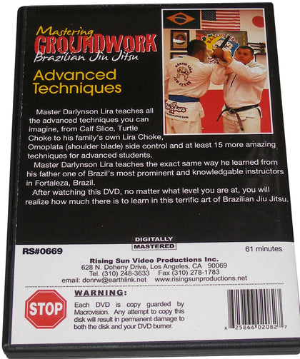 Mastering Groundwork Jiu Jitsu #7 ADV TECHNIQUES DVD Lira