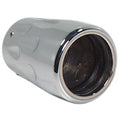 Spyder Paintball Teardrop Mid-Rise Vertical Feedneck Adapter Aluminum Chrome