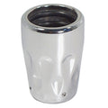 Spyder Paintball Teardrop Mid-Rise Vertical Feedneck Adapter Aluminum Chrome