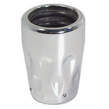 Spyder Paintball Teardrop Mid-Rise Vertical Feedneck Adapter Aluminum Chrome