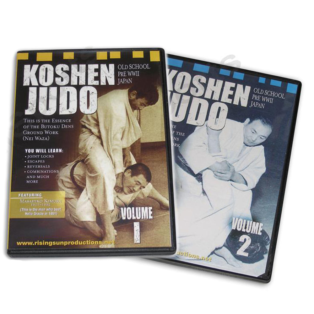 2 DVD SET 1970s Grappling Koshen Judo - Master Kimura