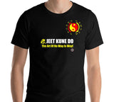 AT1000A  Jeet Kune Do 'Art of No Way Is Way' T-Shirt Black