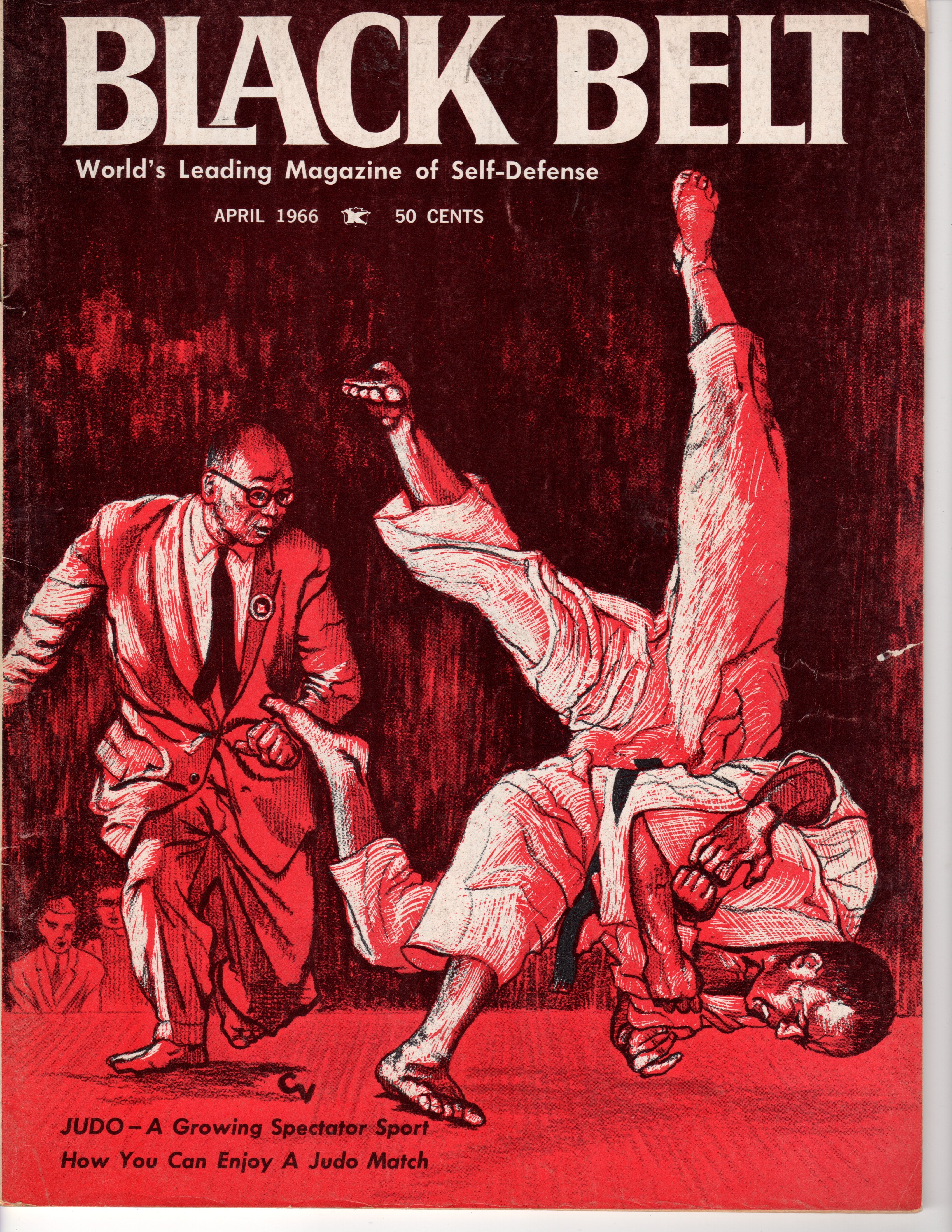 Black Belt Magazine April 1966 Volume 4 #4   *COLLECTIBLE*
