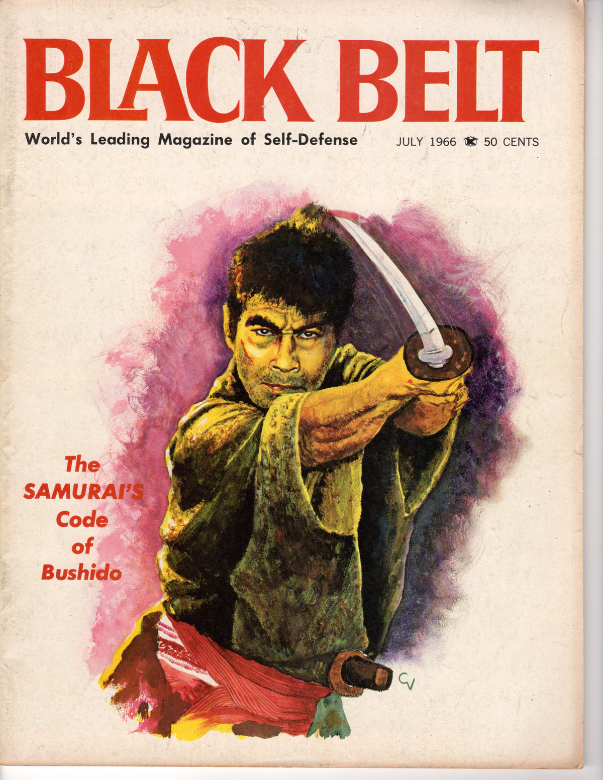 Black Belt Magazine July 1966 Volume 4 #7   *COLLECTIBLE*