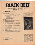 Black Belt Magazine January 1967 Volume 5 #1   *COLLECTIBLE*
