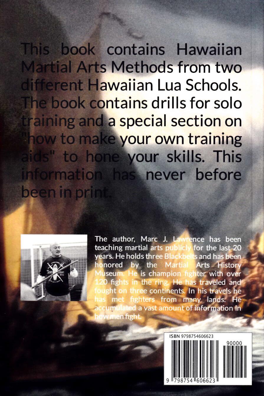 Hawaiian Lua Martial Arts Weapons & Techniques Book Marc Lawrence