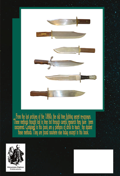 DIGITAL E-BOOK American Bowie 1880s Secret Knife Fighting Methods Book Marc Lawrence