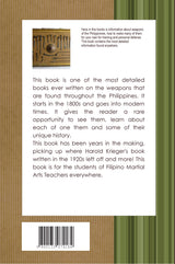 DIGITAL E-BOOK Weapons of the Philippines Book Marc Lawrence traditional weapons escrima kali