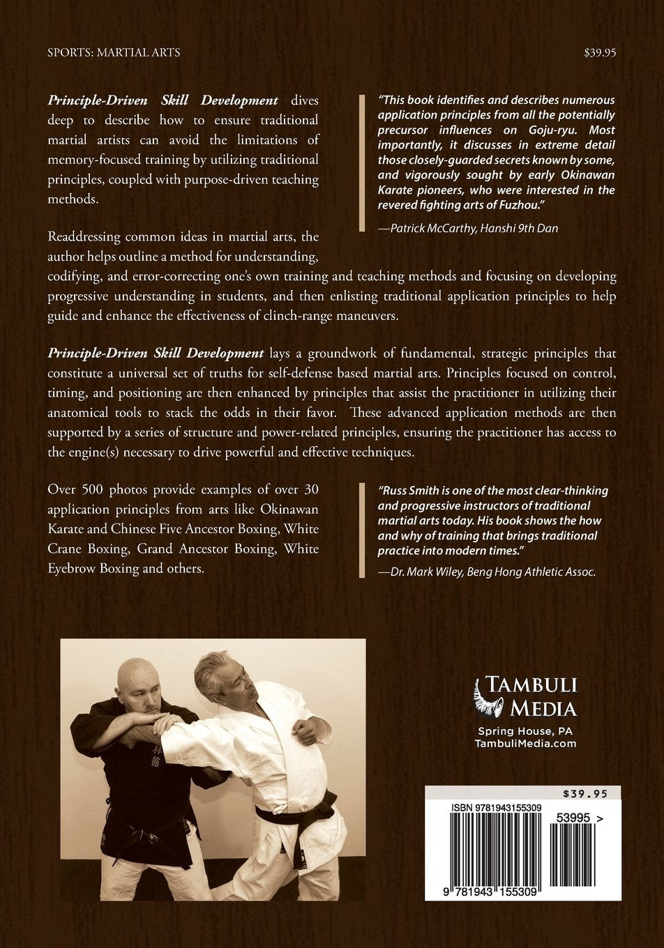 Principle-Driven Skill Development in Traditional Martial Arts Book Russ Smith