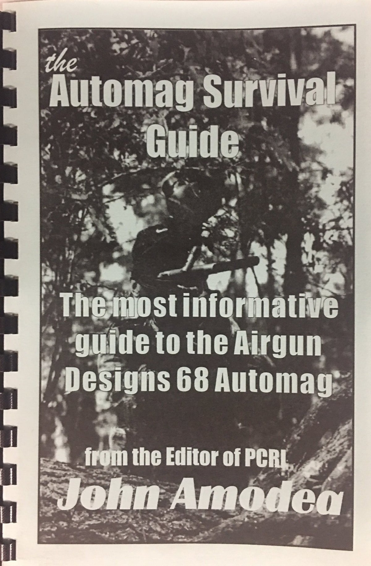 PCRI AGD Airgun Design Automag Paintball Survival Guide Technical Manual book