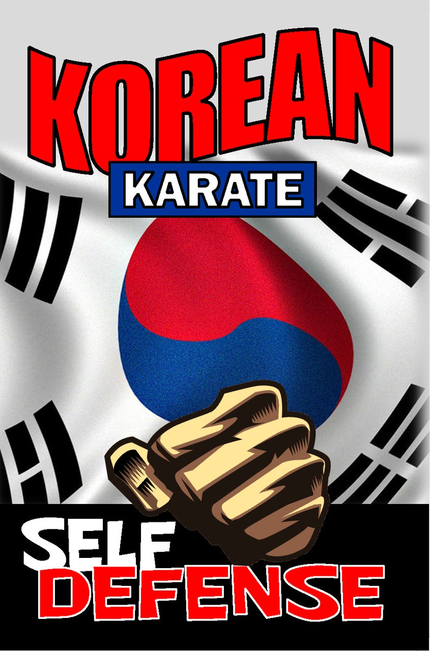 DIGITAL E-BOOK Self Defense Korean Karate by Sihak Henry Cho