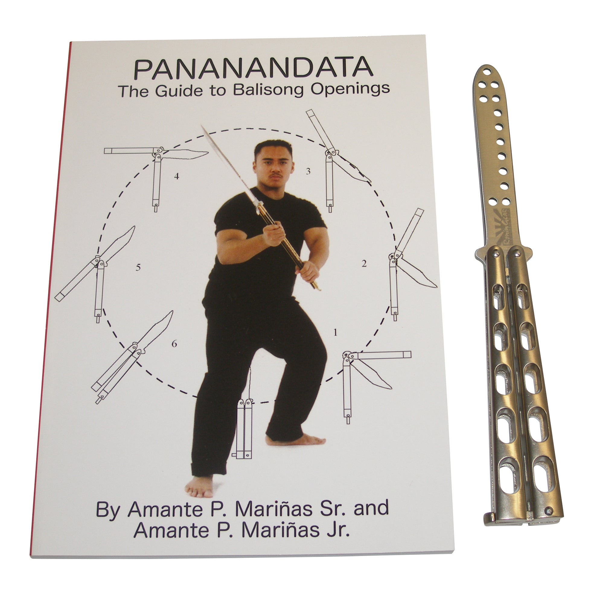 Pananandata Balisong Book + Practice Knife SET