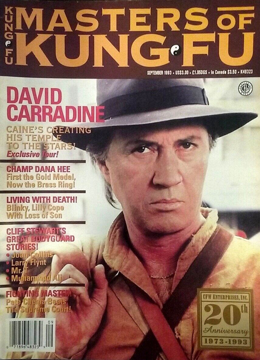 Masters of Kung Fu Magazine September 1993   *COLLECTIBLE*