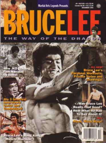 Bruce Lee Martial Arts Legends Magazine 12-95 Rare Collectible jeet kune do