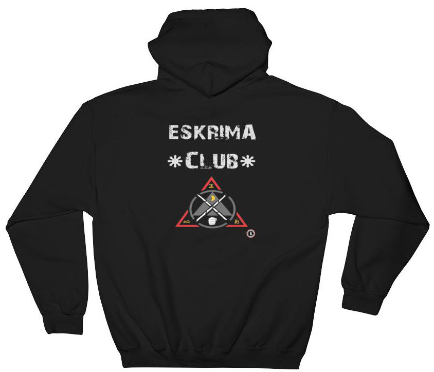 AT0905A Filipino Martial Arts Eskrima Club Hoodie Black Sweatshirt