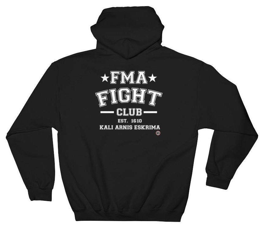 AT0805A Filipino Martial Arts FMA Fight Club Hoodie Black Sweatshirt