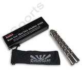 Ronin Gear #215 Delux Stainless Practice Balisong Butterfly Knife