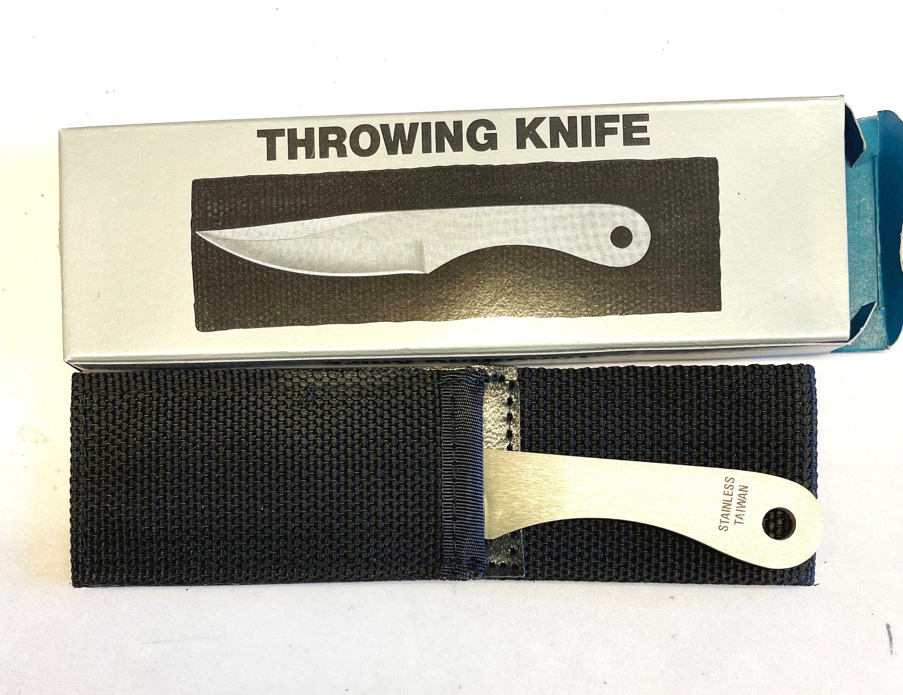 420 Stainless Steel Balanced Practice Throwing Knife + Sheath