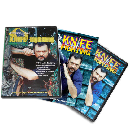 3 DVD SET Brazilian Knife Fighting - Antonio Testa