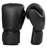 Masters Basic Kickboxing Martial Arts Aerobic Boxing Gloves Black