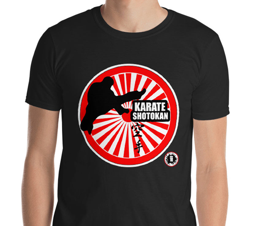 AT1800A Karate Shotokan T-Shirt Black