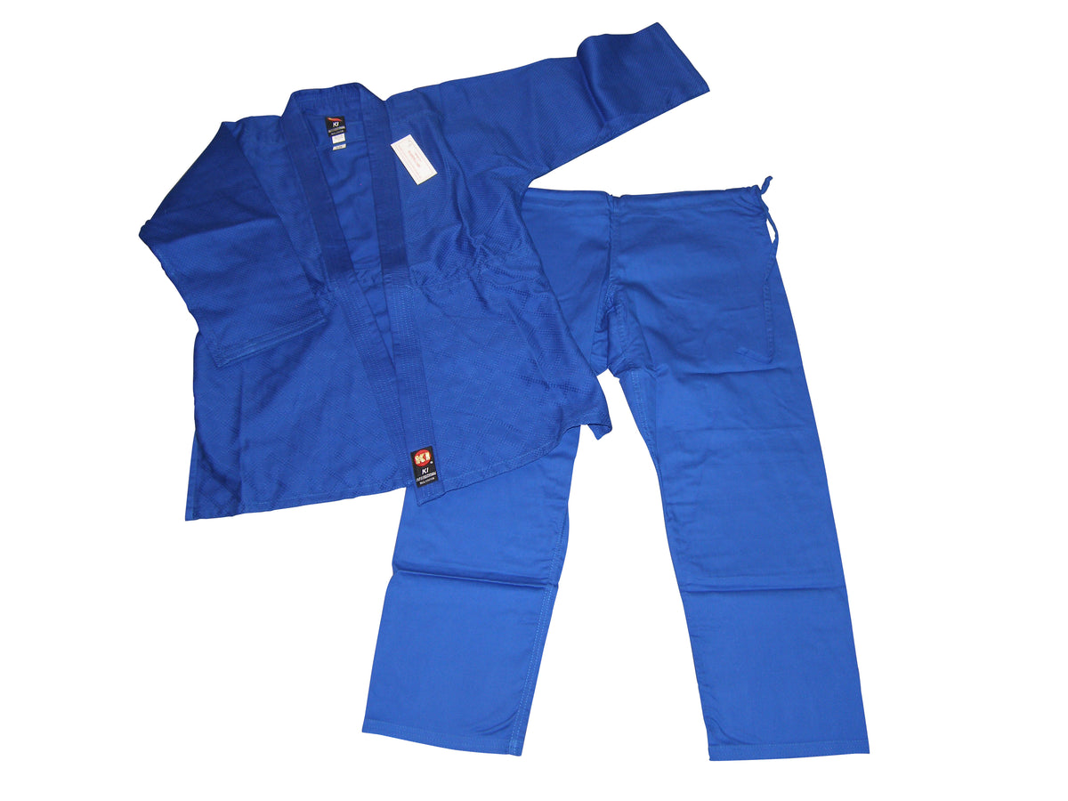 BLUE Single Weave Judo GI Uniform