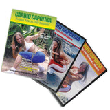 3 DVD SET Cardio Capoeira Aerobic Workout by Carla Ribeiro