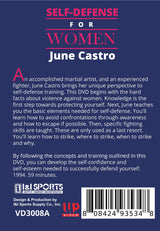 Self Defense for Women Girls DVD June Castro kali jeet kune do martial arts