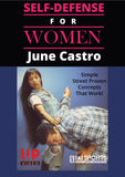 Self Defense for Women Girls DVD June Castro kali jeet kune do martial arts