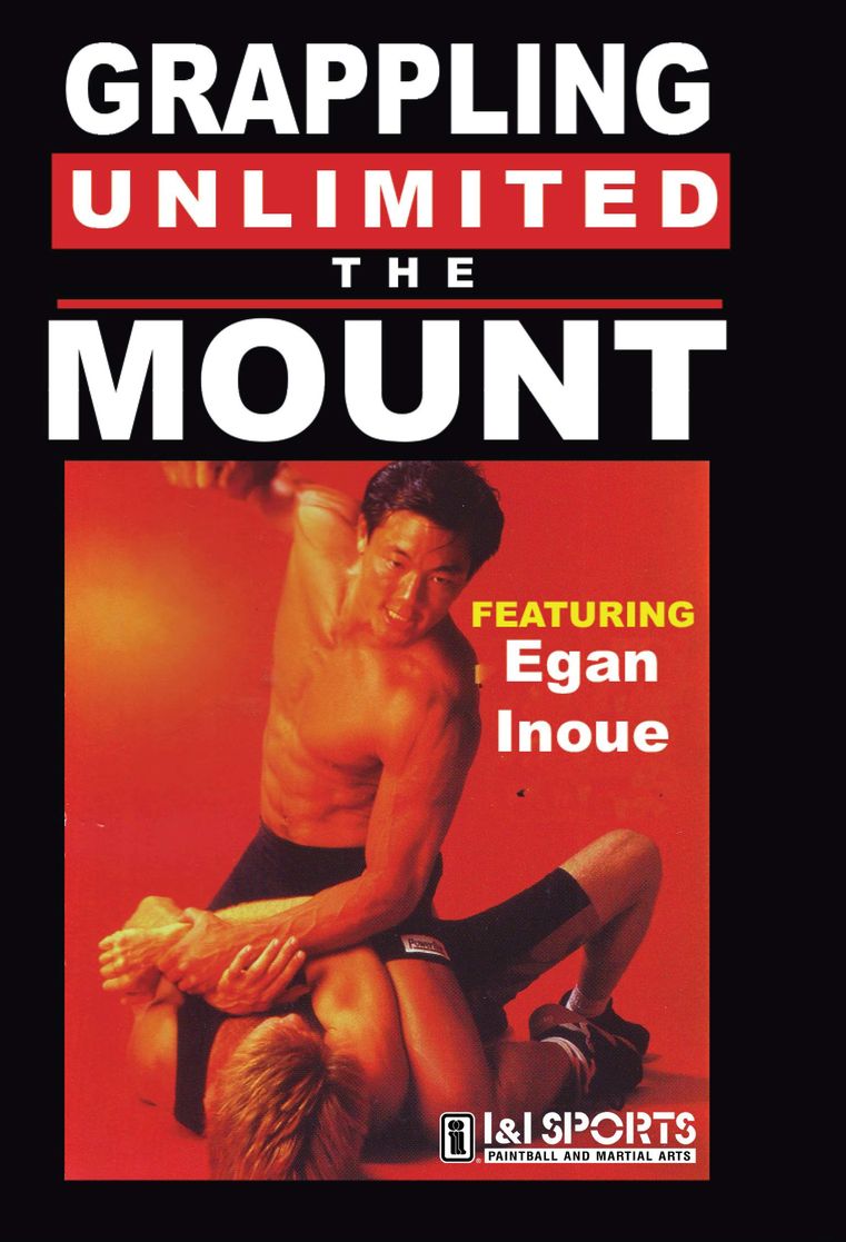 Grappling Unlimited #3 The Mount DVD Egan Inoue mma brazilian jiu jitsu