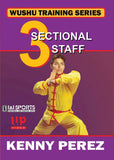 Wushu Training 3 Sectional Staff DVD Kenny Perez Northern Style Kung Fu weapon