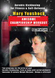 Awesome Championship Workout aerobic kickboxing 15min weights DVD Mary Youshock