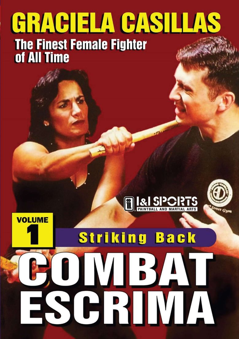 Combat Escrima #1 Striking Back Women Filipino Martial Art DVD Graciela Casillas