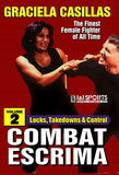 Combat Escrima #2 Locks Takedowns & Control Women FMA DVD Graciela Casillas