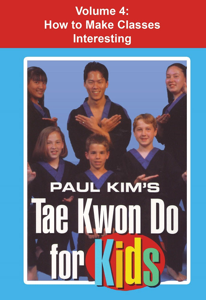 Tae Kwon Do for Kids #4 Primer for Students & Instructors DVD Paul Kim