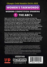 3 DVD SET Taekwondo Modern Competition Sparring Strategy Training Dana Hee
